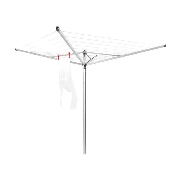 Градинска сушилня за дрехи в сребрист цвят 40 m Topspinner – Brabantia