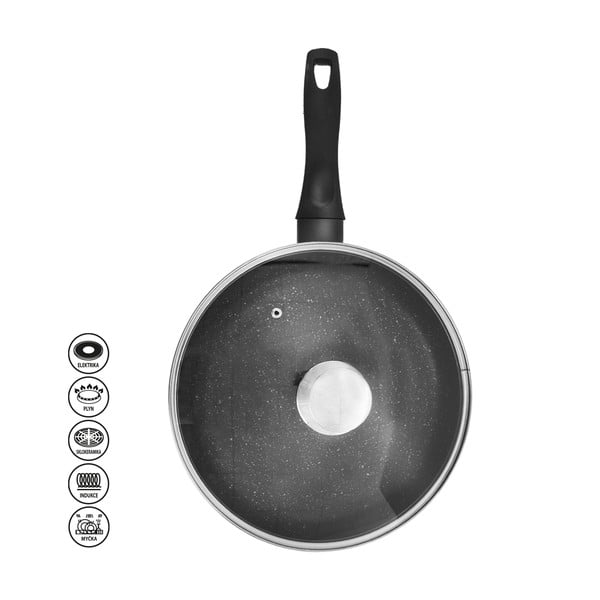 Алуминиева тенджера с капак ø 28 cm Grande - Orion-image-4