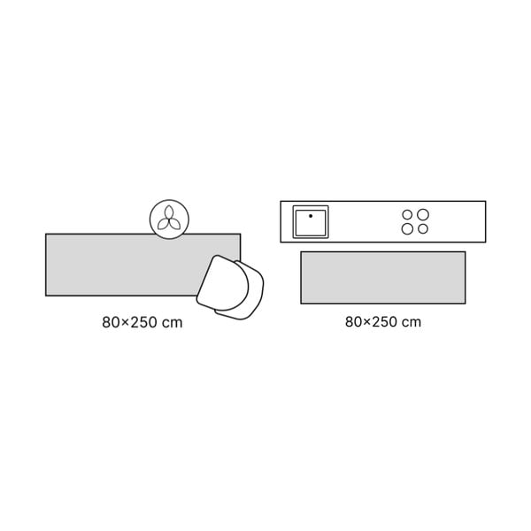 Кафява пътека за открито и закрито 80x250 cm Timber 1404 – Ayyildiz Carpets-image-4