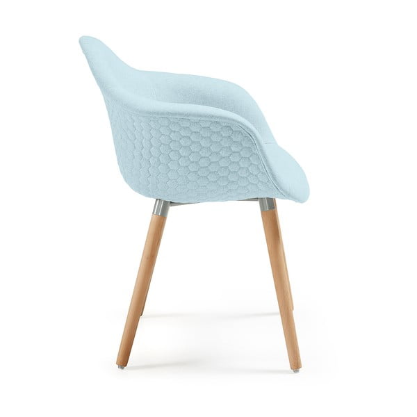 Světle modré křeslo La Forma Kenna-image-1