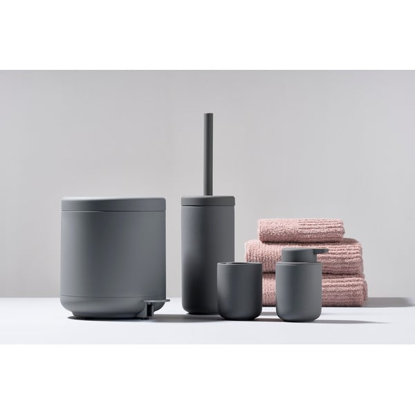 Сив кош за отпадъци за баня с педал UME, 4 л Ume - Zone-image-2