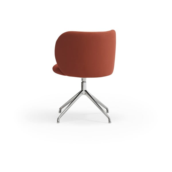 Тапициран трапезен стол в тухлен цвят Mogi – Teulat-image-4