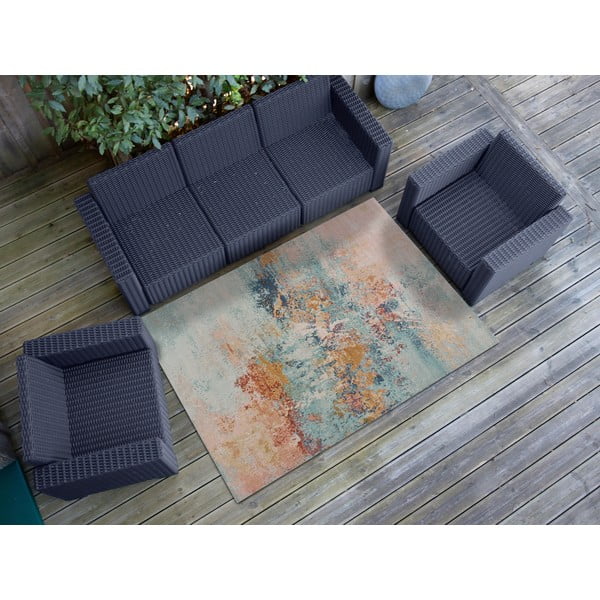 Бежов килим за открито 150x80 cm Fancy - Universal-image-1