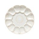Бяла глинена чиния ø 25 cm Cristal – Costa Nova