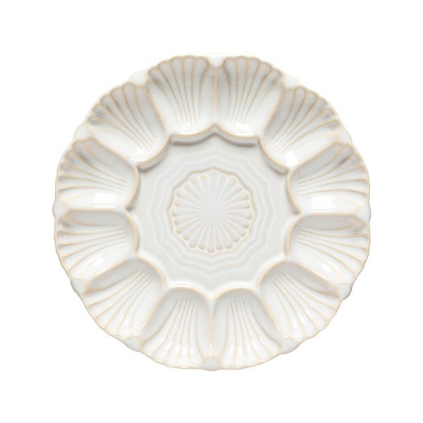 Бяла глинена чиния ø 25 cm Cristal – Costa Nova