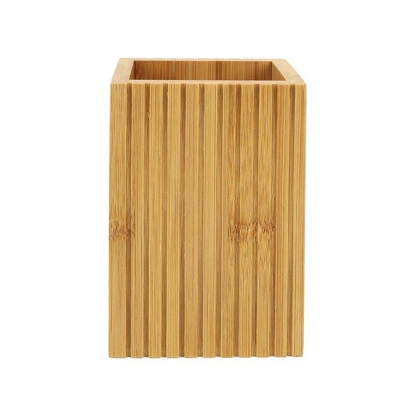 Бамбукова чаша за четки за зъби в естествен цвят Hanoi – douceur d'intérieur