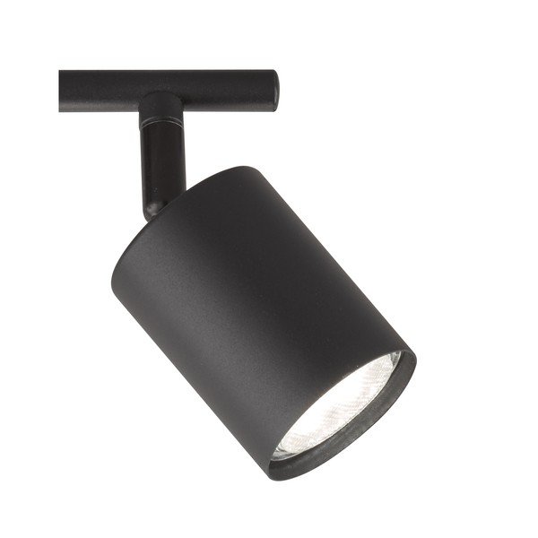 Черен метален LED прожектор 8x30 cm Vano – Fischer & Honsel-image-2