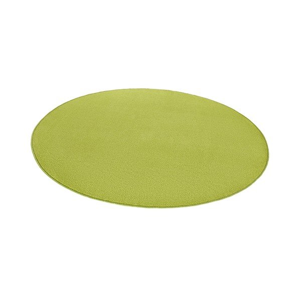 Зелен килим , ⌀ 200 cm - Hanse Home-image-1