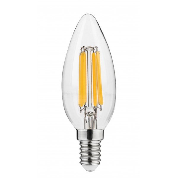 Топла бяла крушка с нажежаема жичка  E14, 6 W – GTV