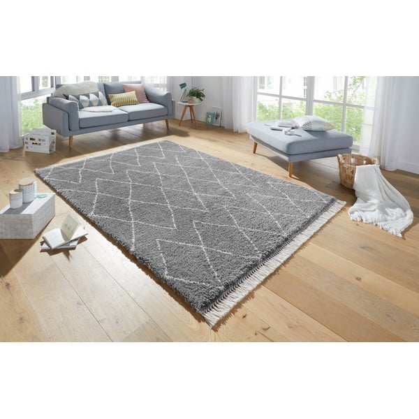 Сив килим , 80 x 150 cm Jade - Mint Rugs-image-4