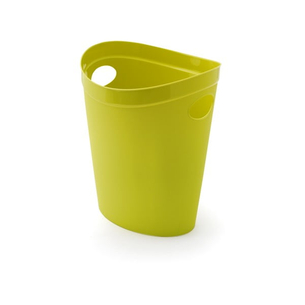 Лаймско жълто кошче за отпадъци Flexi, 27 x 26 x 34 cm - Addis