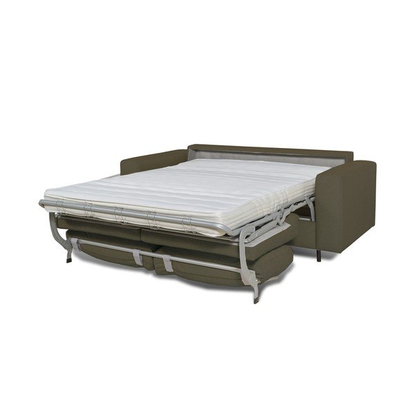 Зелен разтегателен диван 202 cm Vika - Scandic-image-3
