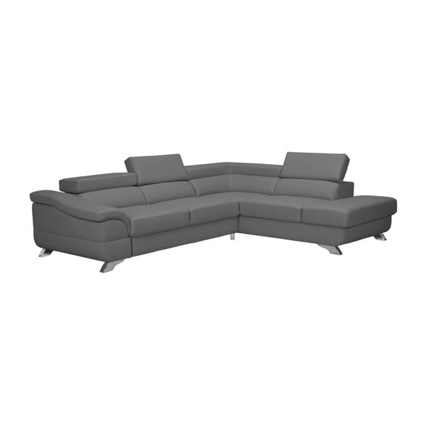 Гама сив разтегателен диван с място за съхранение, дясна страна - Windsor & Co Sofas