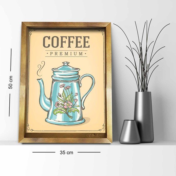 Живопис 35x50 cm Coffee Premium - Wallity-image-2