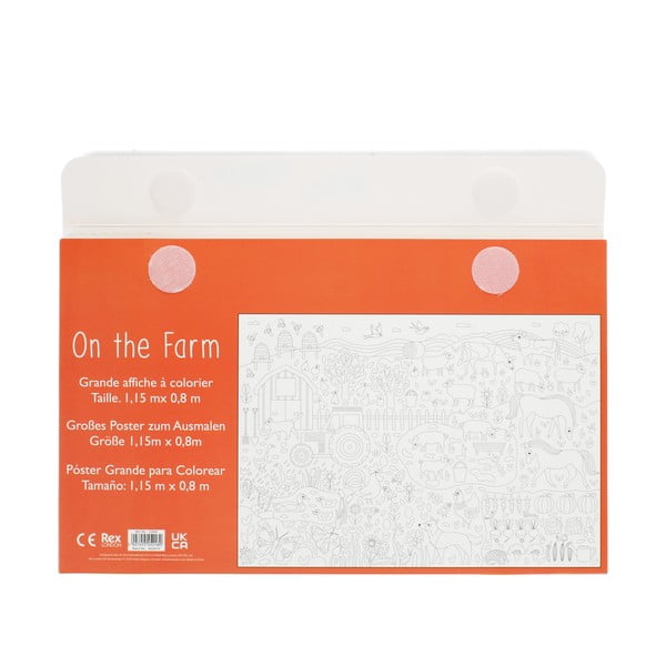 Картинки за оцветяване On the Farm – Rex London-image-4