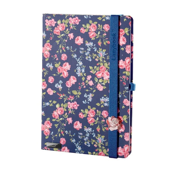 Тетрадка Bloomy Rose Blue, A5 - Lanybook