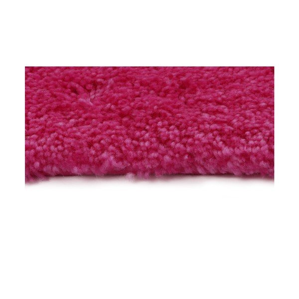 Fuchsiově růžová koupelnová předložka Confetti Bathmats Miami, 57 x 100 cm-image-1