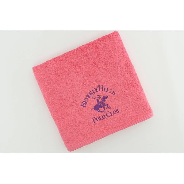 Bavlněný ručník BHPC 50x100 cm, růžový