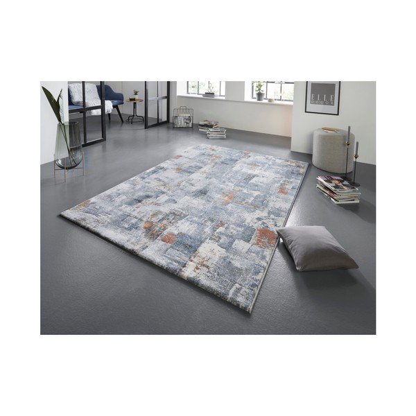 Син и кремав килим Arty Miramas, 200 x 290 cm - Elle Decoration-image-1