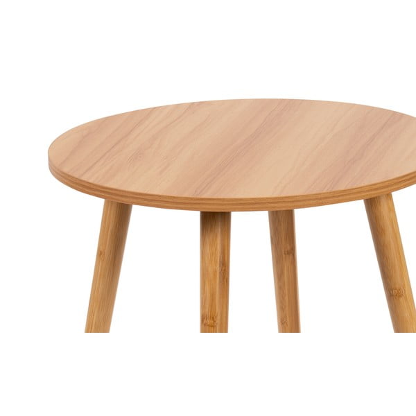 Кръгли масички за кафе в комплект от 2 бр. в естествен цвят ø 60 cm Luke – Bonami Essentials-image-4