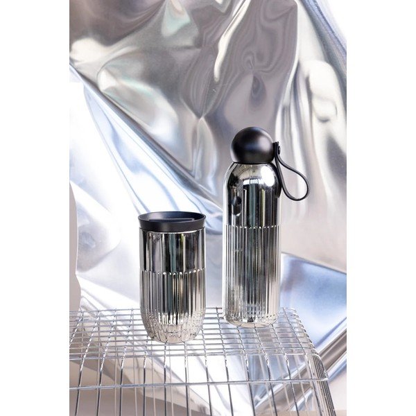 Термочаша от неръждаема стомана в сребрист цвят 320 ml Tova – Sagaform-image-3