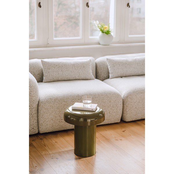 Стоманена кръгла странична масичка ø 40 cm Miko – noo.ma-image-2