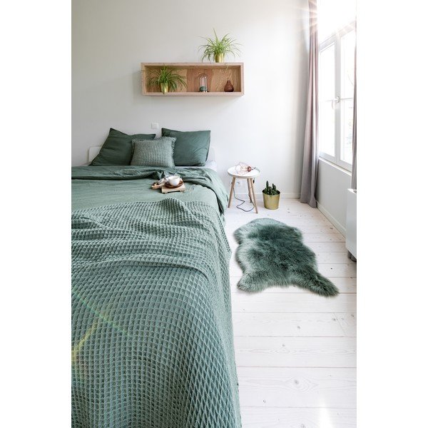 Кафява памучна олекотена покривка за легло , 250 x 260 cm - Tiseco Home Studio-image-4