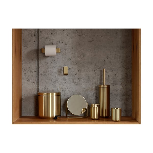 Диспенсер за сапун от неръждаема стомана в месингов цвят 250 ml Ume Brass – Zone-image-2