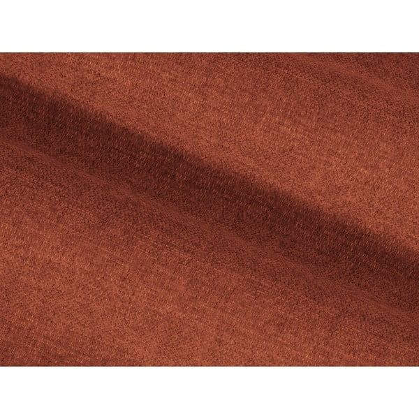 Ъглов диван в тухлен цвят Lisa – Micadoni Home-image-1