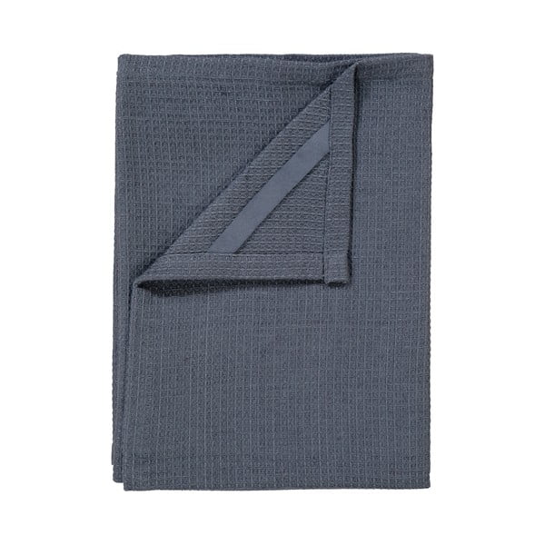 Комплект от 2 синьо-сиви покривки за съдове от смес от памук и лен, 50 x 70 cm - Blomus