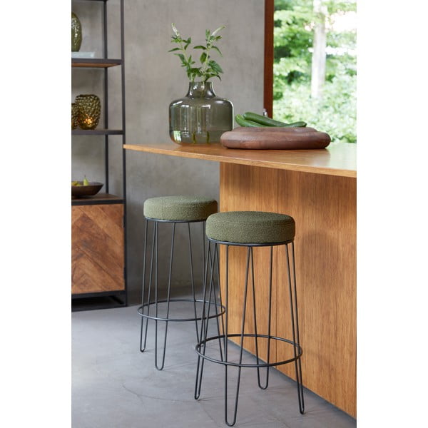 Зелен бар стол Alice – Light & Living-image-4