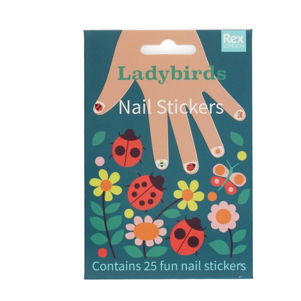 Творчески комплект от Ladybird – Nail stickers – Rex London-image-2