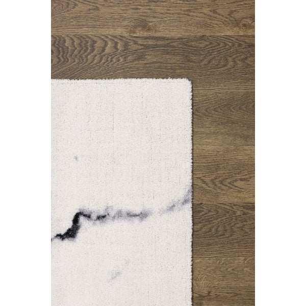 Кремав вълнен килим 133x180 cm Marble - Agnella-image-3