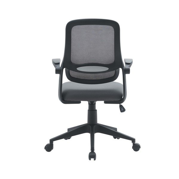 Сив тапициран офис стол Gilmore – Yes Everyday-image-3