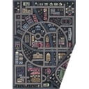 Черен двустранен детски килим, 160 x 230 cm Ülejõe - Narma