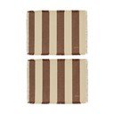 Подложки за хранене в комплект 2 бр. от органичен памук 36x48 cm Toppu – OYOY Living Design