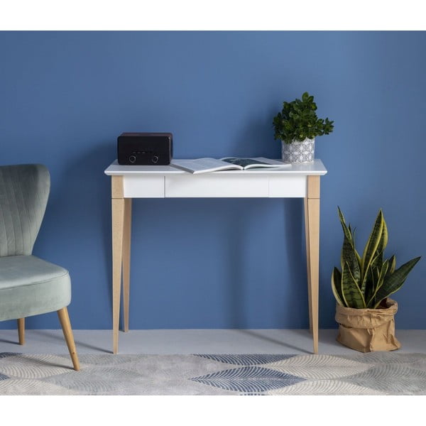 Бяла работна маса , дължина 65 cm Mimo - Ragaba-image-1