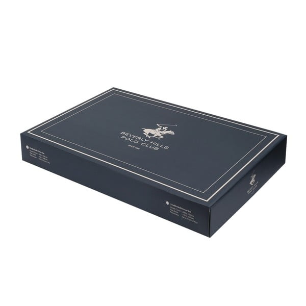 Povlečení na jednolůžko s prostěradlem BHPC Bowie, 160 x 220 cm-image-2