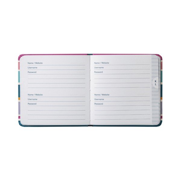Тетрадка за пароли Rainbow - Busy B-image-3