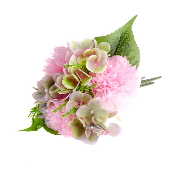 Изкуствено цвете в стил божур с хортензия - Dakls