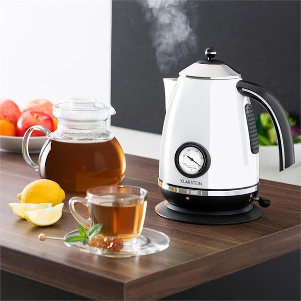 Бял чайник Aquavita Chalet - Klarstein-image-1