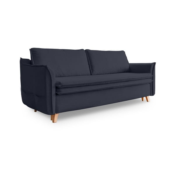 Тъмносив/антрацит сгъваем диван 225 cm Charming Charlie – Miuform
