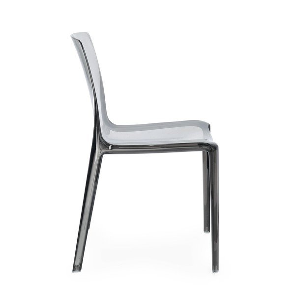 Сив пластмасов градински стол Adele – Bizzotto-image-2