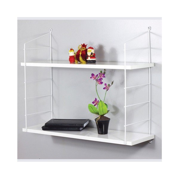 Стенен рафт Armoris Glossy White - Decortie-image-1