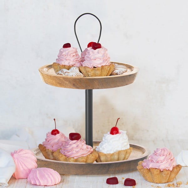 Дървен етажерка Mango - Orion-image-1