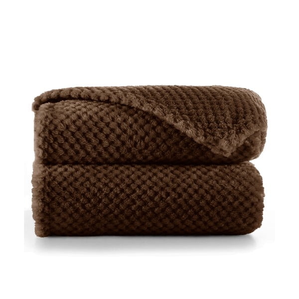 Кафяво одеяло от микрофибър , 220 x 240 cm Henry - DecoKing-image-2