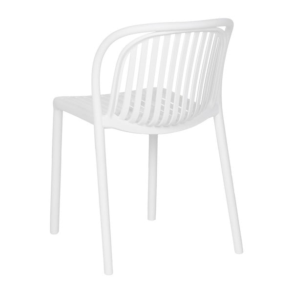 Бял пластмасов трапезен стол Alia – Ixia-image-3