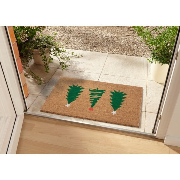 Изтривалка с коледен мотив 45x75 cm Mix Mats - Hanse Home-image-1