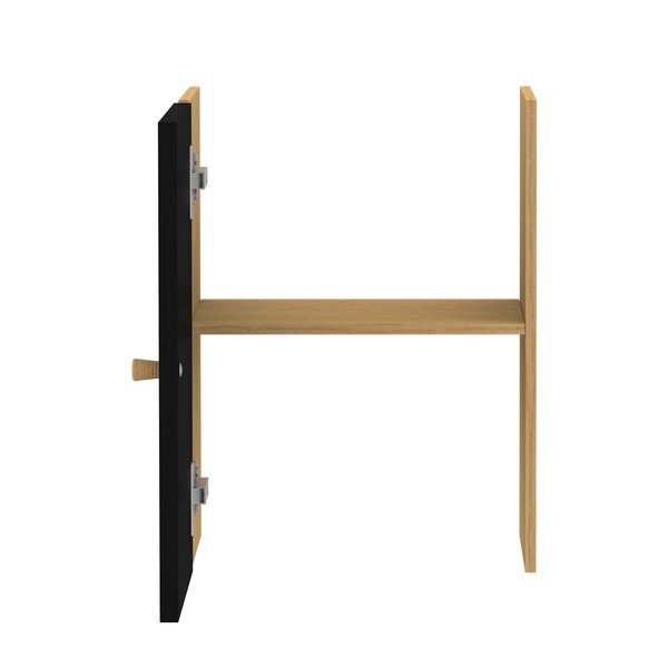 Черен компонент с врата 33x43 cm Z Cube - Tenzo-image-4