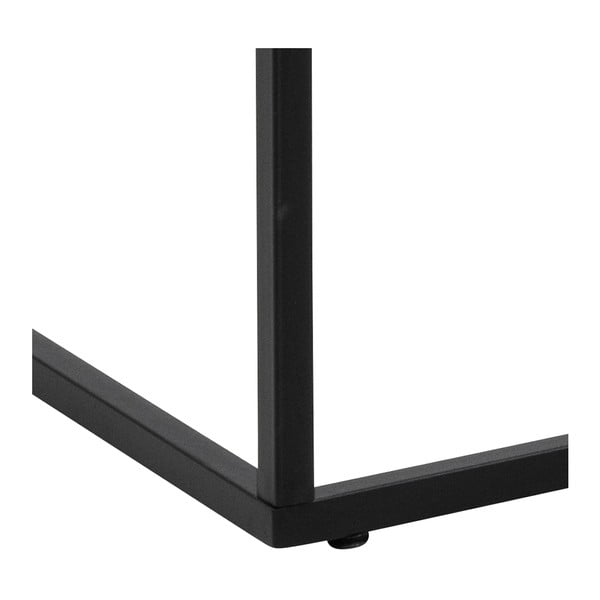 Бяла масичка за кафе с плот от имитация на мрамор 55x110 cm Barossa – Actona-image-4